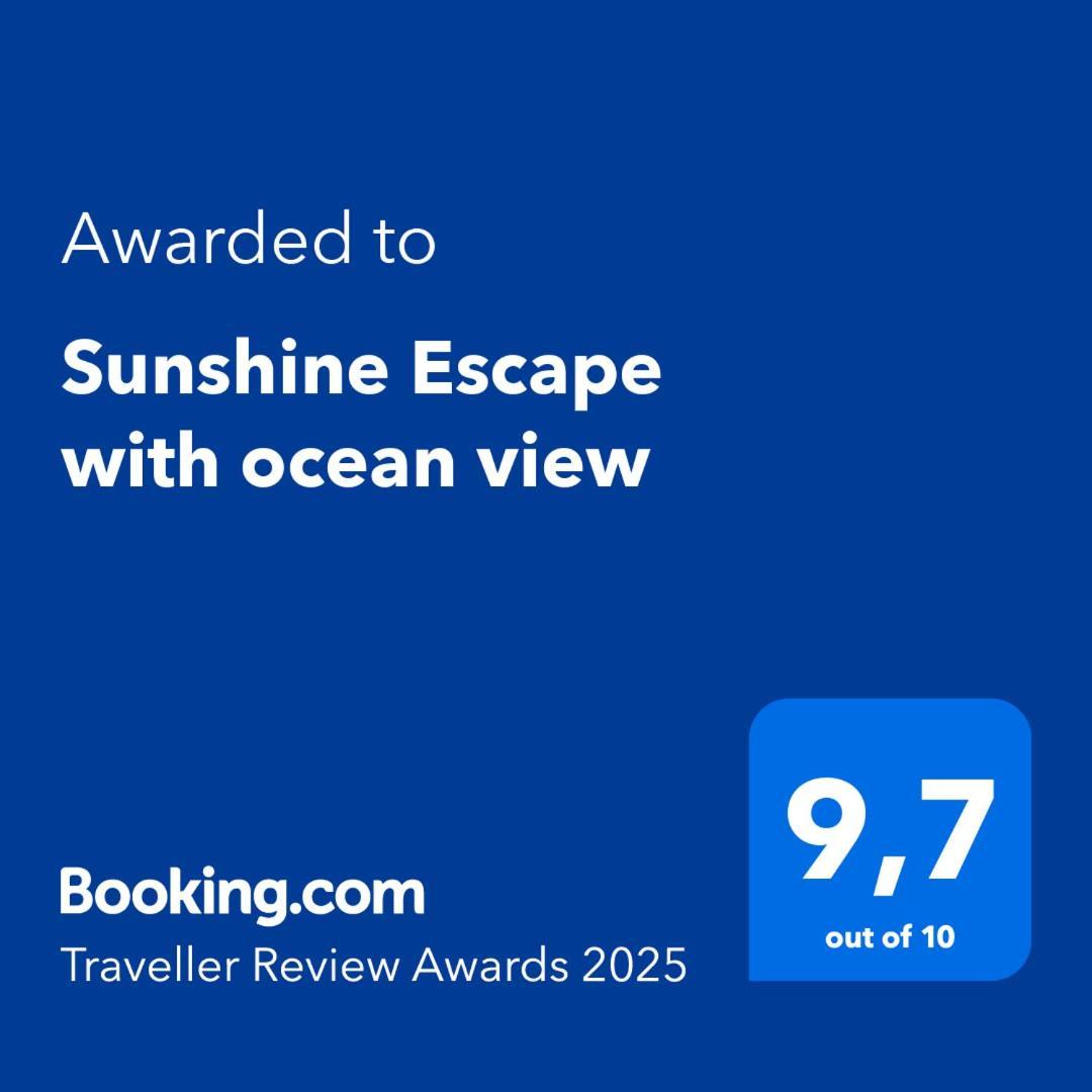 Sunshine Escape With Ocean View Apartman Costa Adeje  Kültér fotó